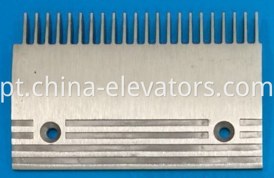 Pente de alumínio para as escadas rolantes KM5130667H01 Aluminum Comb for KONE Escalators KM5130667H01